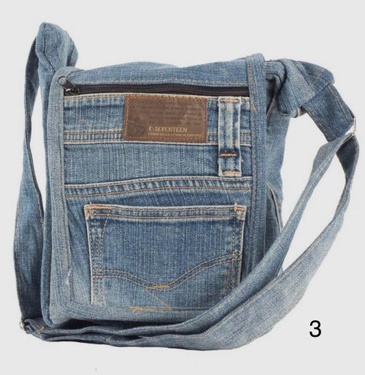 Vintage Denim Small Crossbody #3